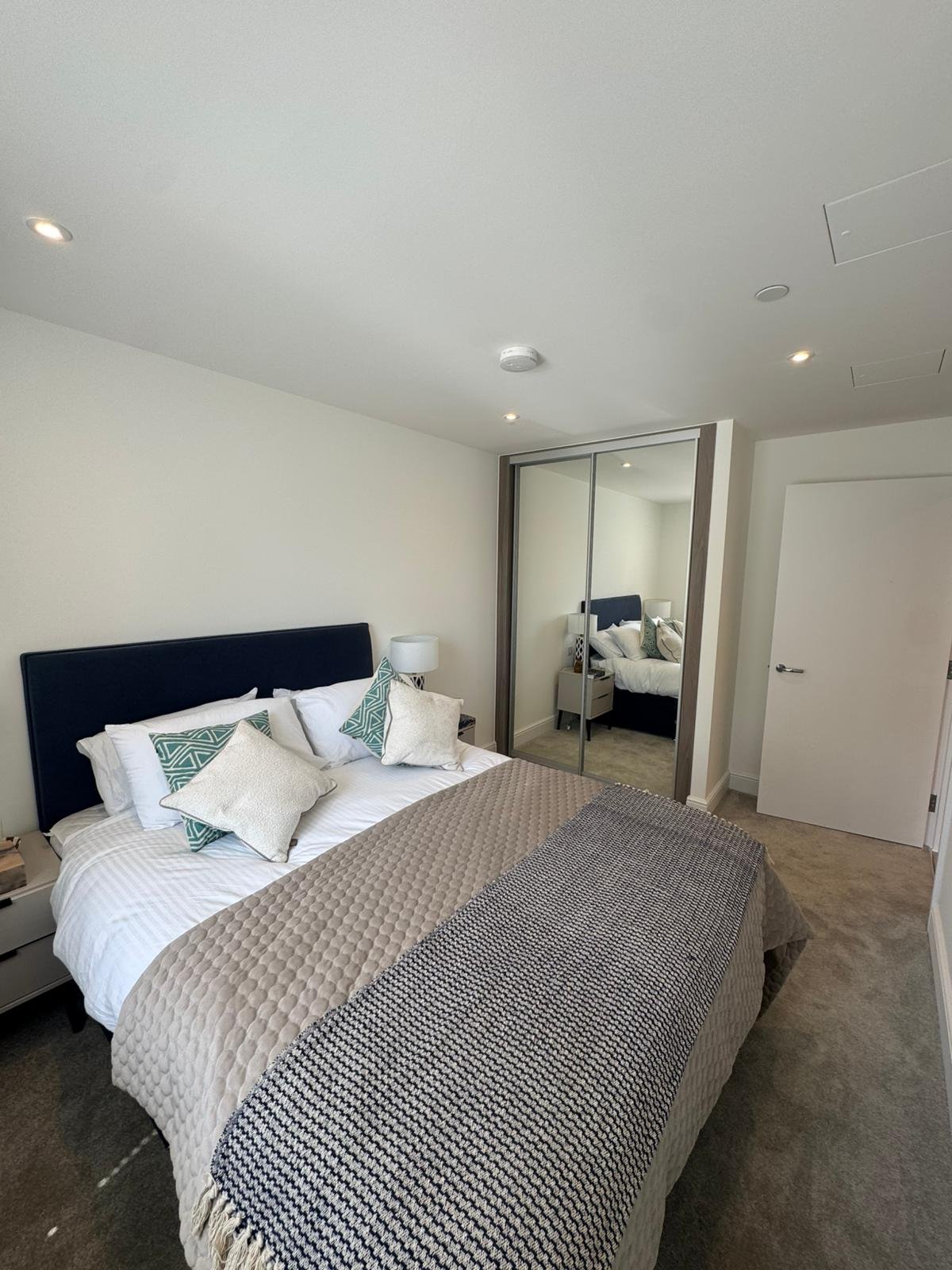 Automotive House finished double bedroom