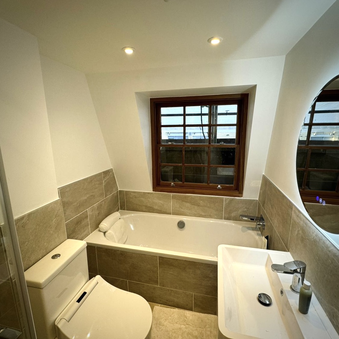 Fitted bathroom